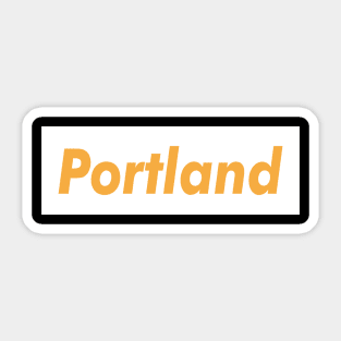 Portland Meat Brown Sticker